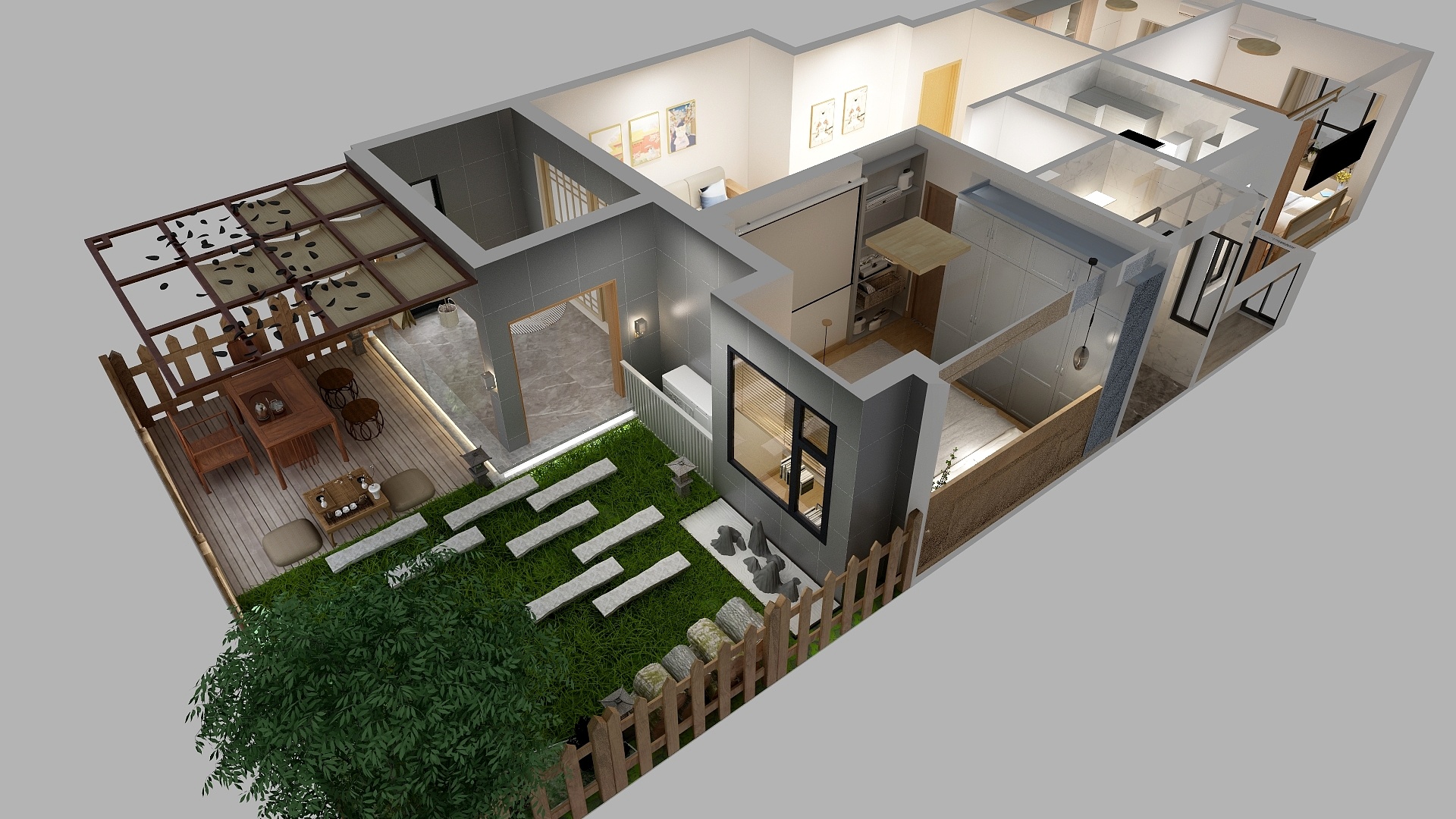 CHY丨DESIGN-俩工匠-日式-装修设计方案