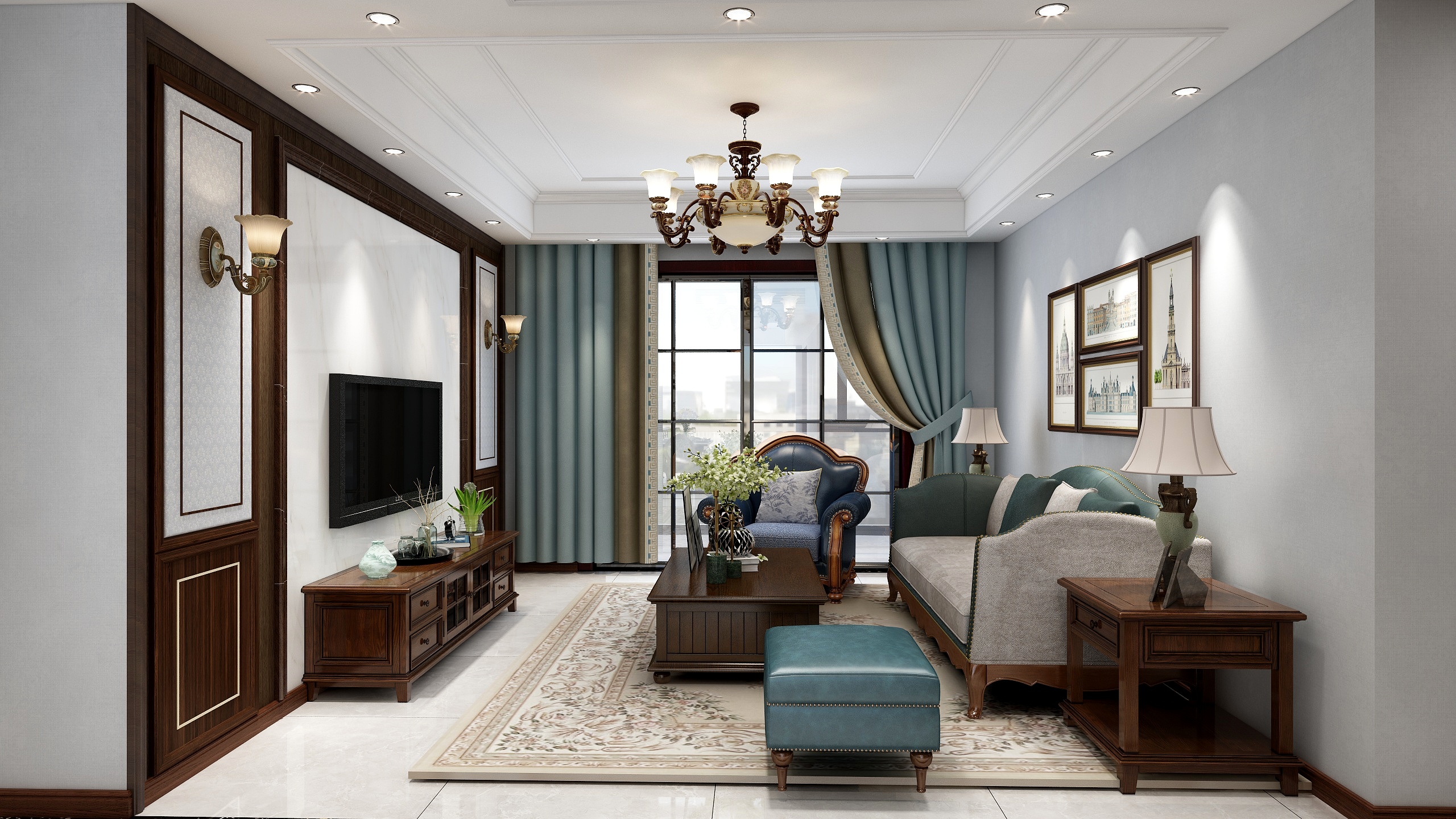 长垣室内设计-高科城市花园-装修设计方案