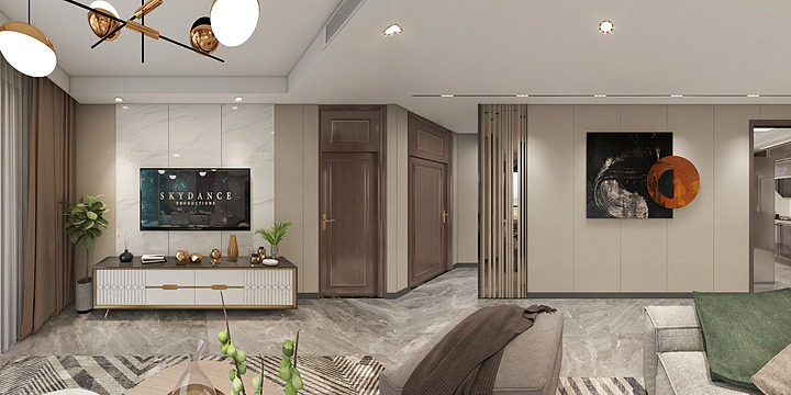 臻卓设计-8F洋房-装修设计方案