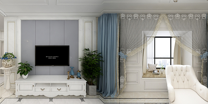 1825ZHnl-南京统亿装饰15150457979简欧风-装修设计方案