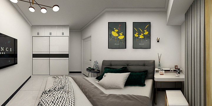 空间装饰设计梁-远洋珑郡1-1904-装修设计方案