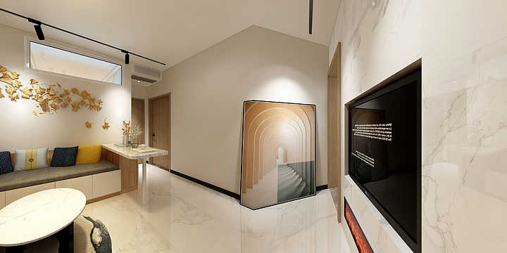 若有所思001-锦绣路3841弄28号402室-装修设计方案