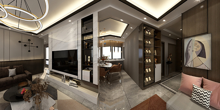 人生沿途的风景-G-冠华城严总雅居-装修设计方案