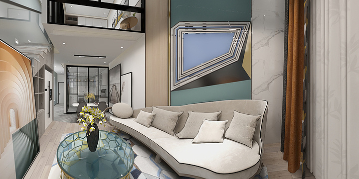 闫艺豪-裕东公寓-装修设计方案