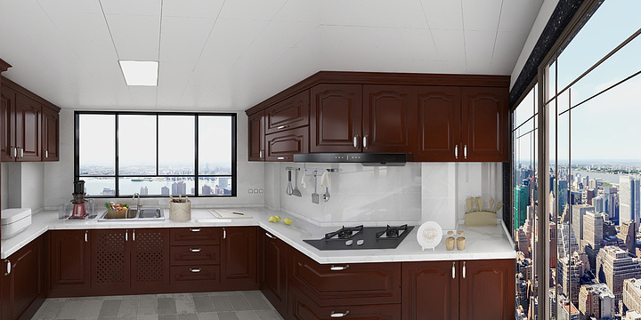 陈聪-悦湖湾厨房-装修设计方案