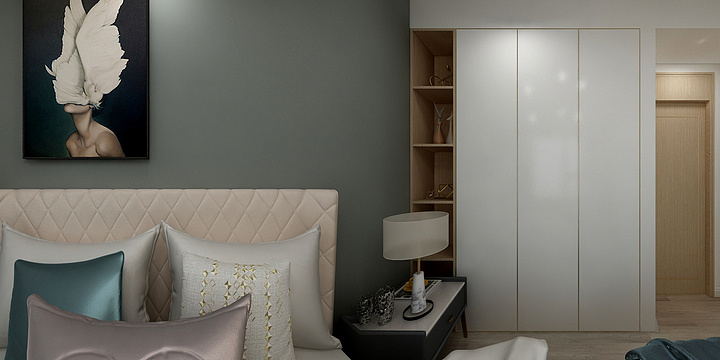 肖定文QPnf-振业城-主卧-装修设计方案