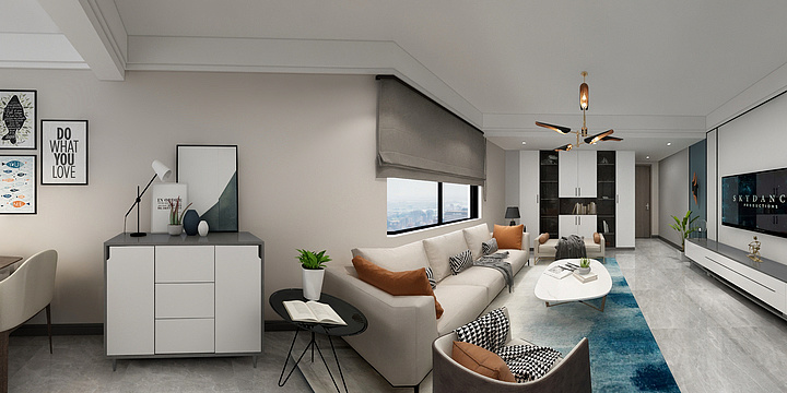 大道至简design-海大装饰|现代简约风格-装修设计方案