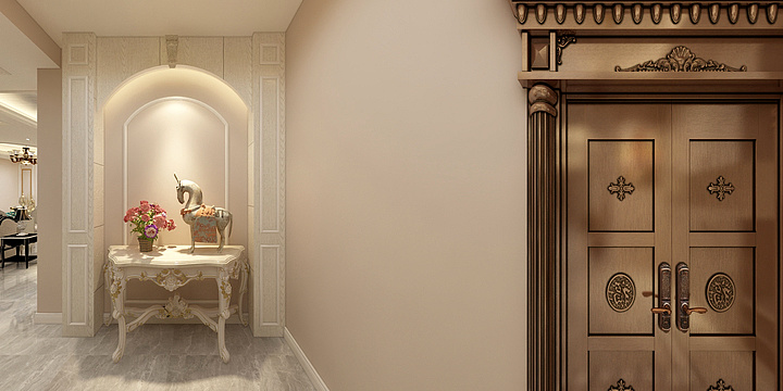 钟旖-安纳溪湖杨宅小美式-装修设计方案