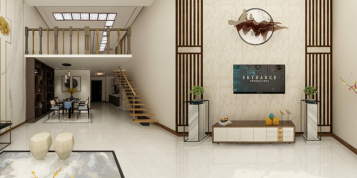 凯里效果图代画-67中式-装修设计方案