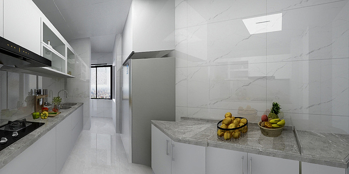 科咳可克-现代黑白灰-装修设计方案