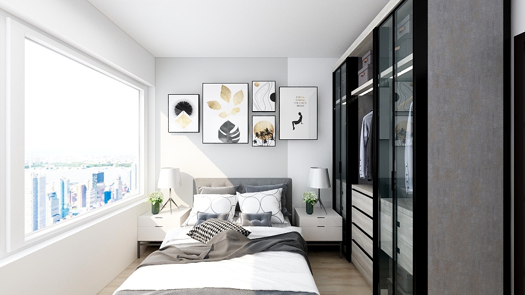 设计师瑬羽-花苑二村单女士-装修设计方案