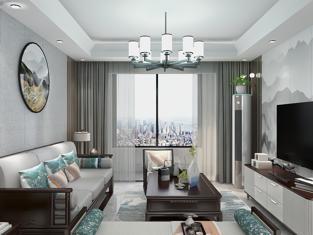 银河装饰-李梦龙-天宝福苑99-装修设计方案