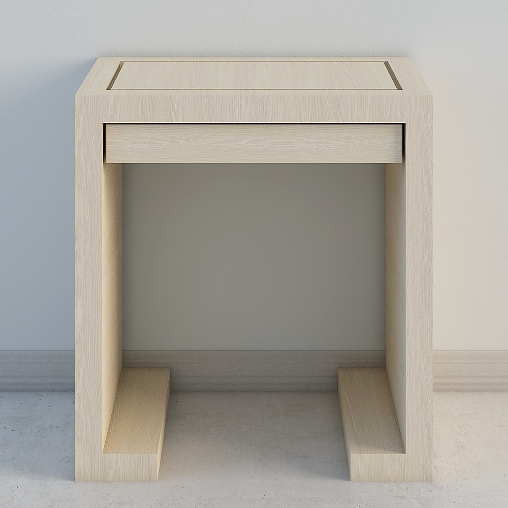短佛龛柜3D模型