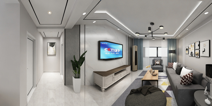 韶华倾负110-梦湖新城-装修设计方案