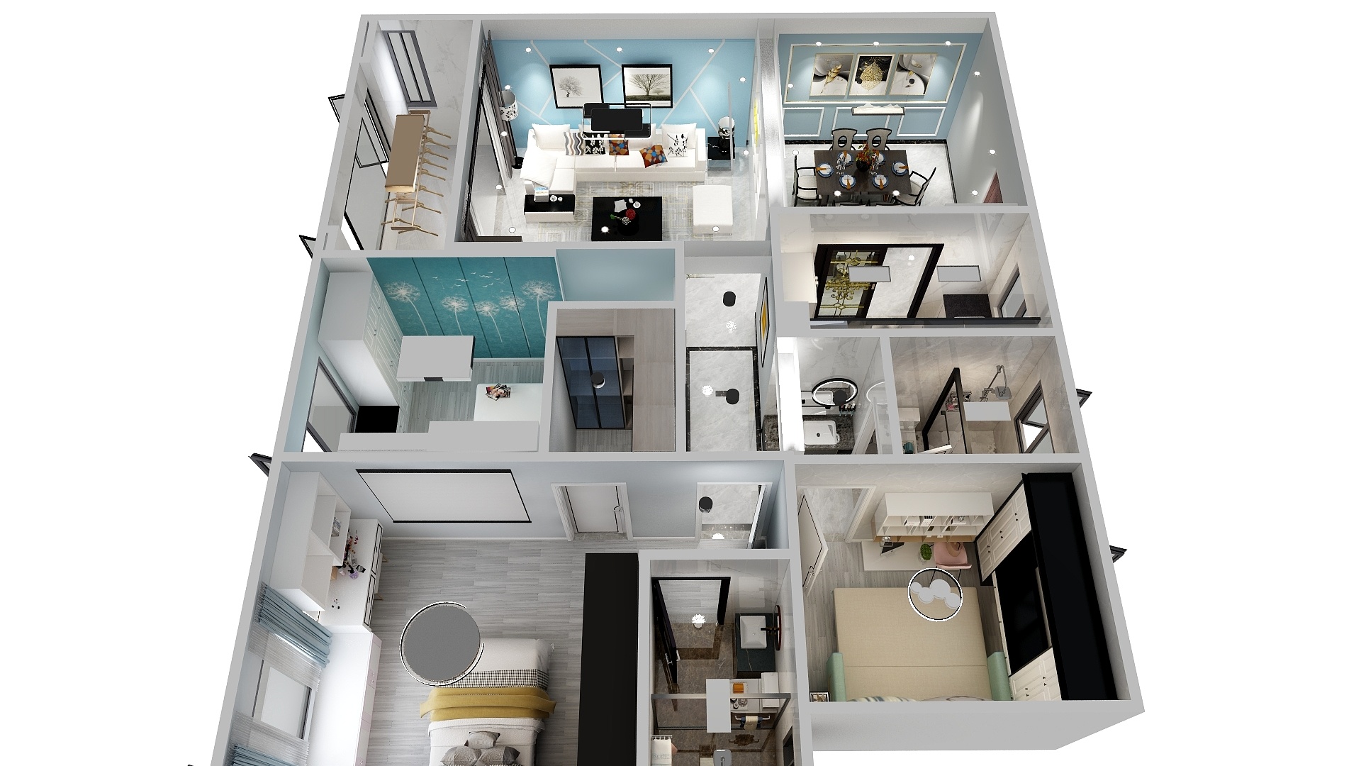 A设计---伊沫-金桥16#905-装修设计方案