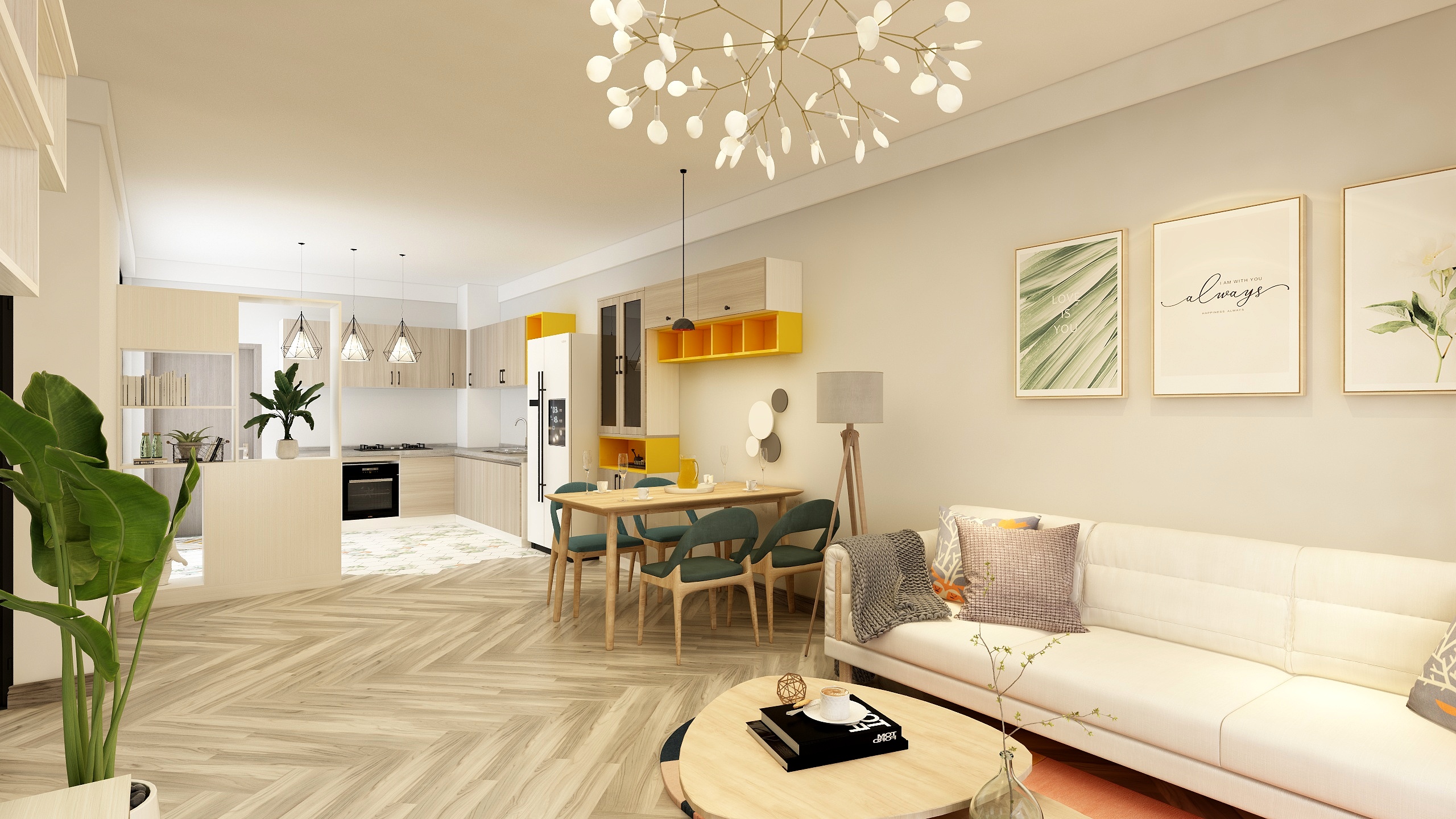 林希-富力爱丁堡-北欧案例-装修设计方案