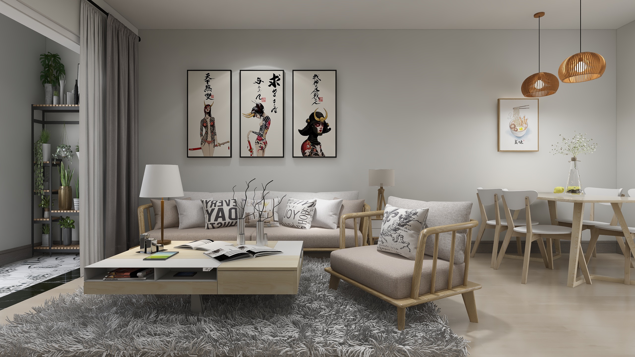 陌上沐歌-融创迩海-装修设计方案