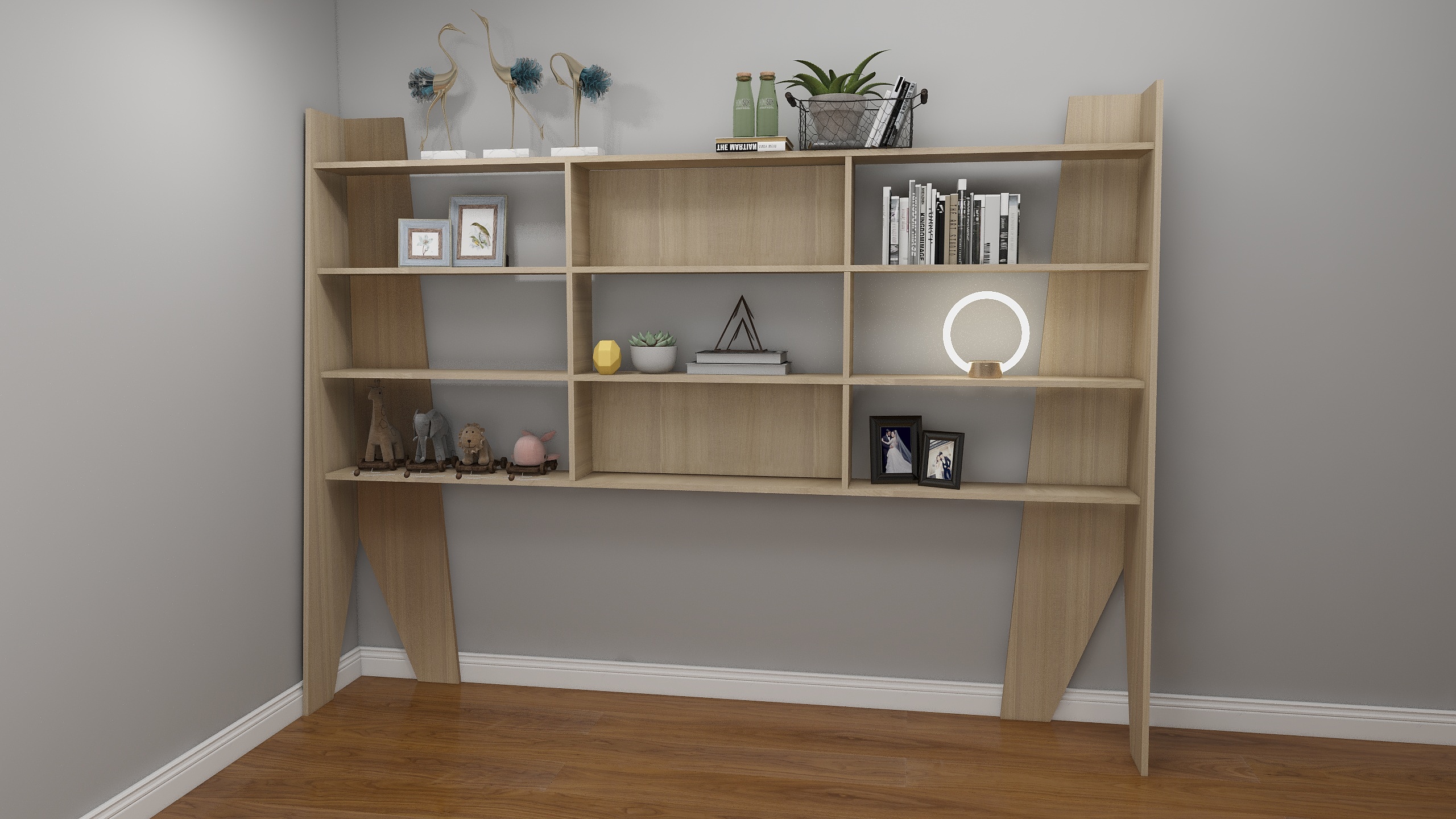 苑永明-书架-装修设计方案