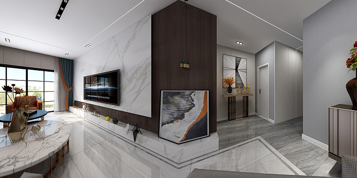 李程亮-乾坤豪府8-707-装修设计方案