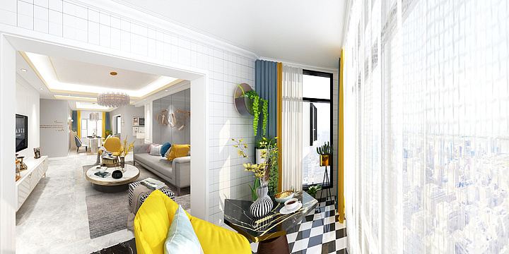 科凡定制s-万能沙场大户型-副本-副本-装修设计方案