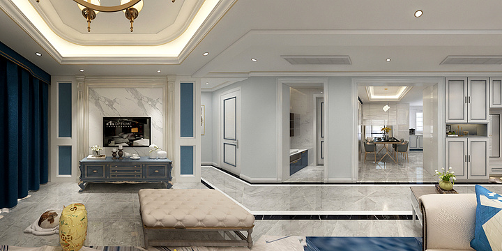 室内设计飞哥-现代轻奢-装修设计方案