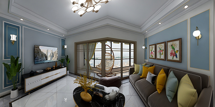 良之源装饰-海怡天涞滩河E3-装修设计方案