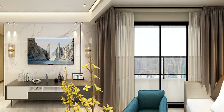 云吞呀-时代荟3栋2503-装修设计方案