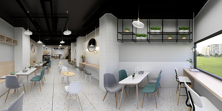 诺ruin-财富又一城螺蛳粉店-装修设计方案