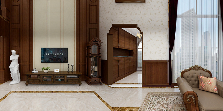 汤进忠-九龙湾230张女士别墅-装修设计方案