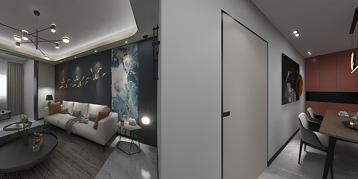 天之艺装饰-荣盛鹭岛荣府-装修设计方案