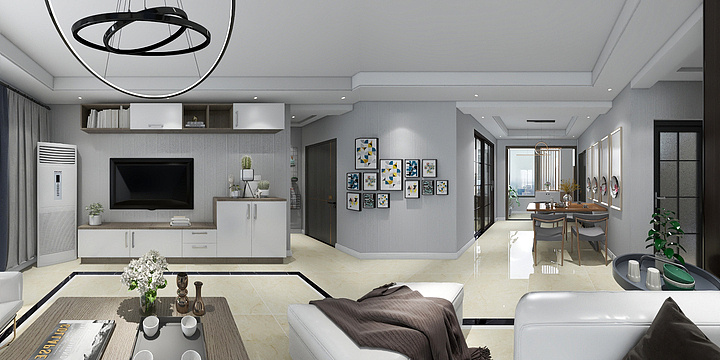 柠檬酸酸-公园里H15-404室荣先生-装修设计方案