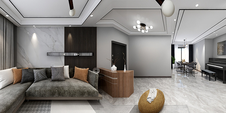 锦钟书-锦盛豪庭-装修设计方案