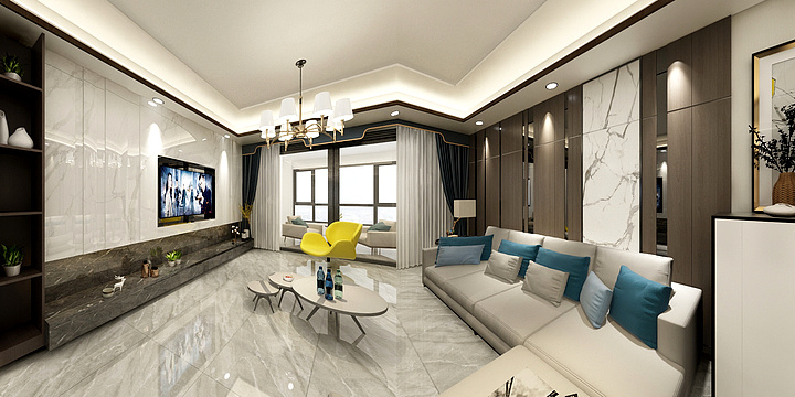 停留的静默-开元四季-装修设计方案