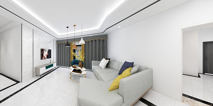 怡通13703048930-保利国际31栋1804-装修设计方案