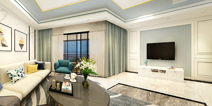 美样设计装饰-郑州小区2-装修设计方案