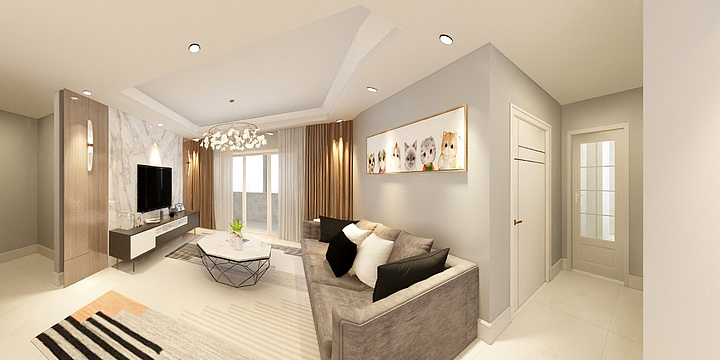 锦程全案設計-阳光城丽景湾PLUS16-801-装修设计方案