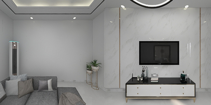 皇家玛丽娜。全屋整装-未命名户型图-装修设计方案