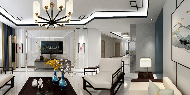 鼠咪-百合湾14号12楼西户-装修设计方案