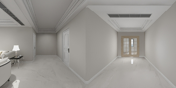 设计何生-铜冠142平欧式效果图-装修设计方案