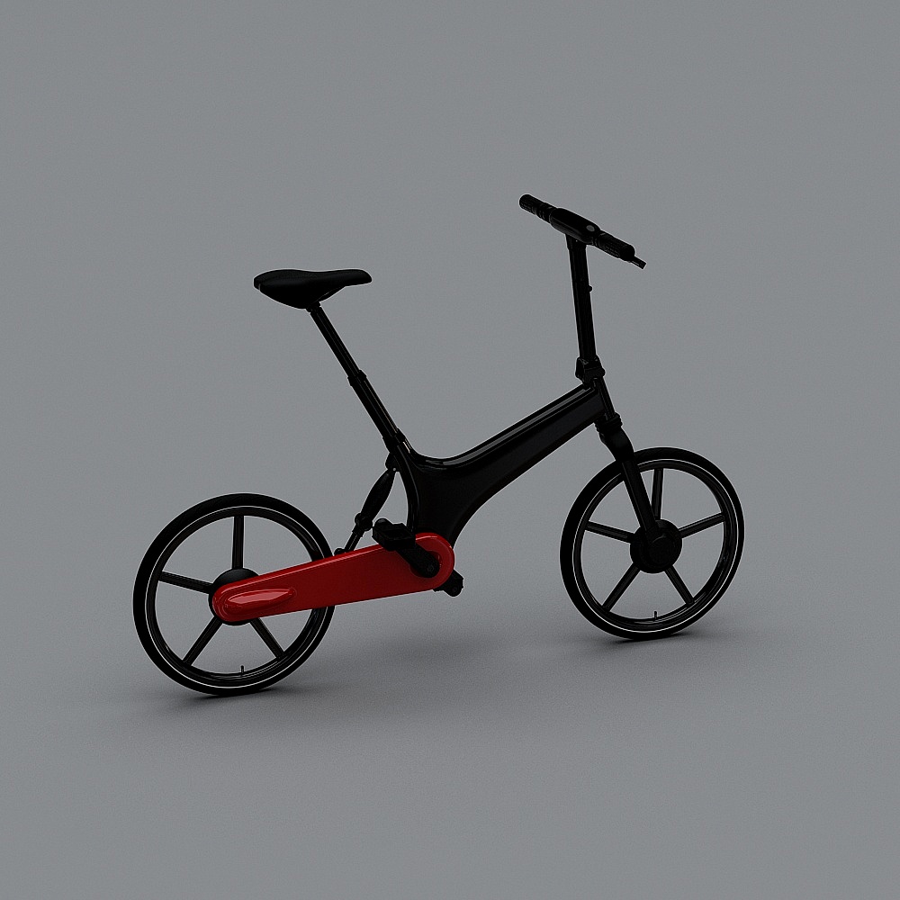 自行车3D模型