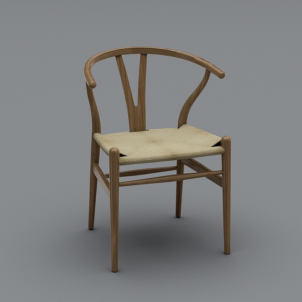 带扶手座椅3D模型