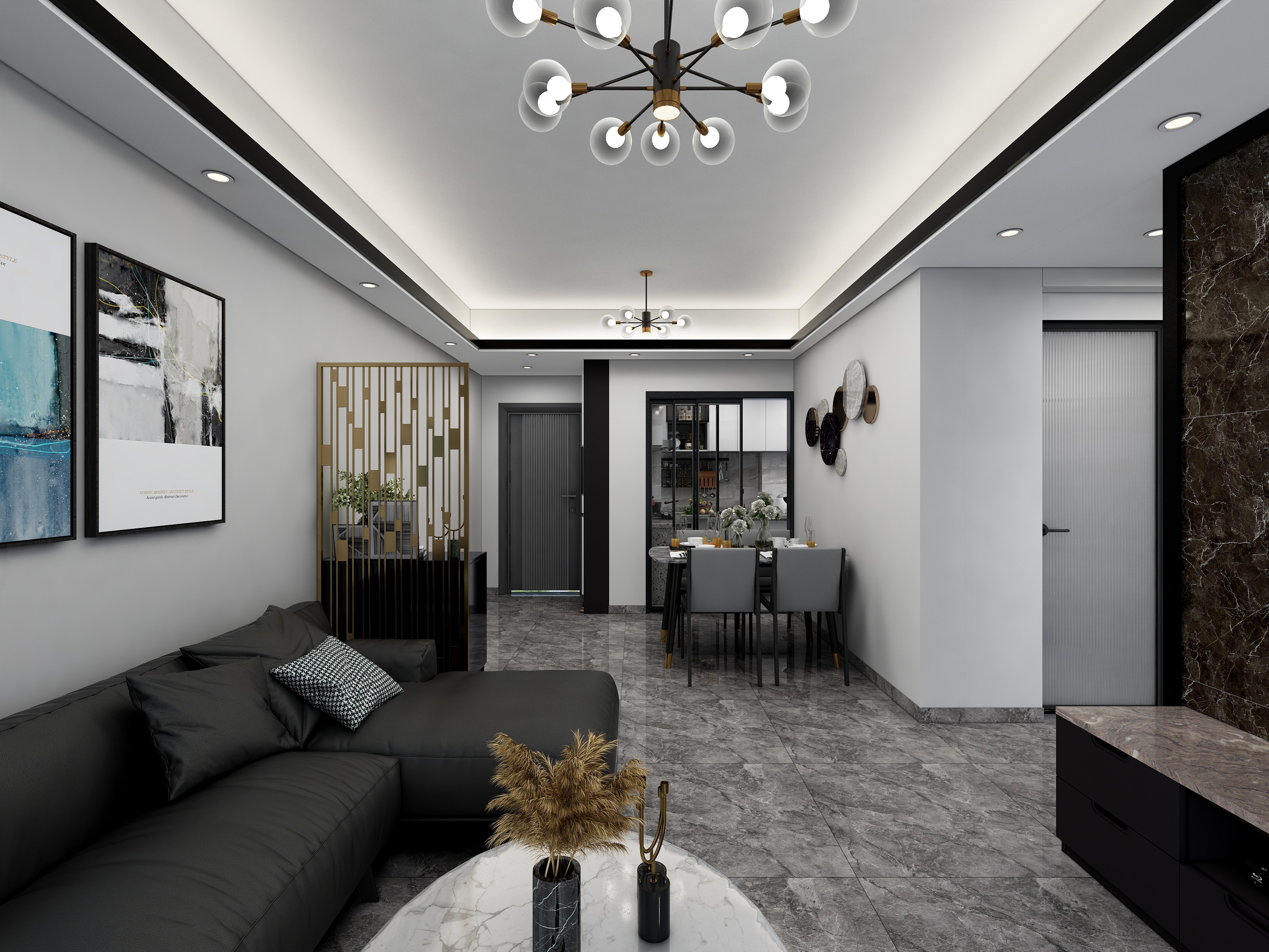 上河装饰-幸福御城2栋1706-装修设计方案