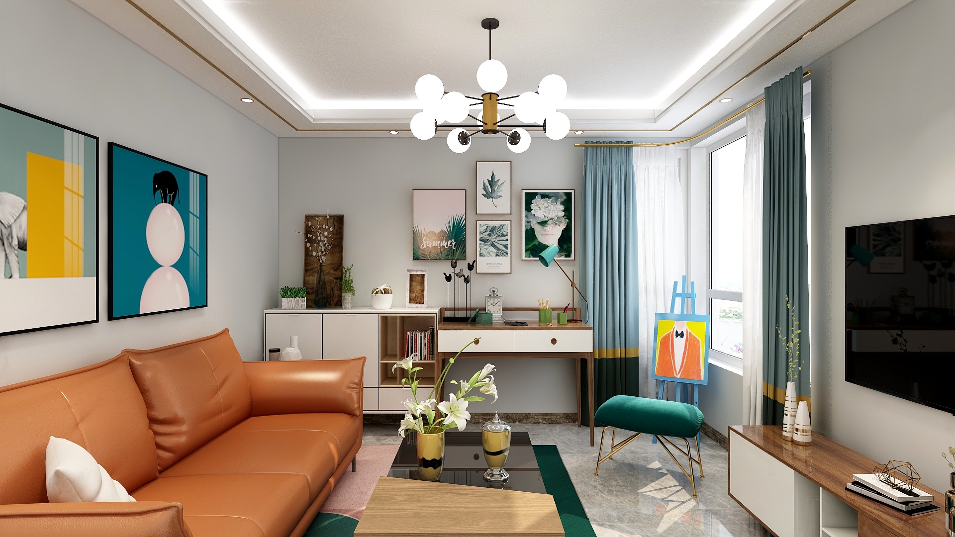 董小坡-国锐易构空间-装修设计方案