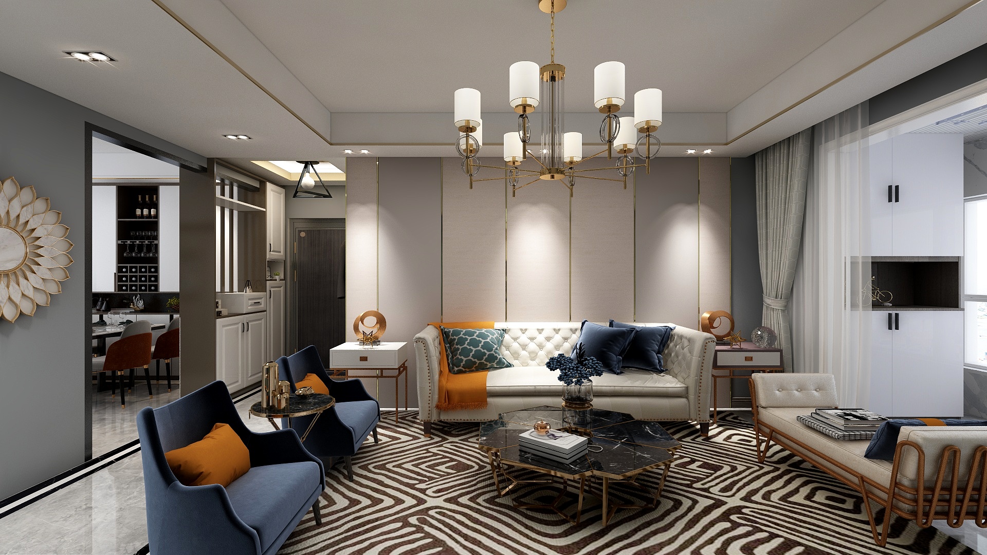 嘉合装饰王艳龙-福临城9号楼203-装修设计方案