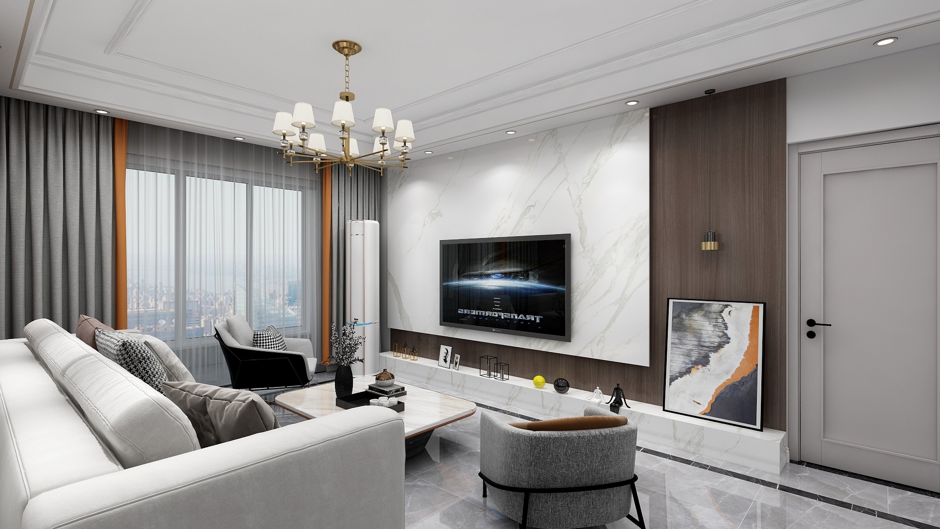 Y设计18856824324-桃花源轻奢-装修设计方案