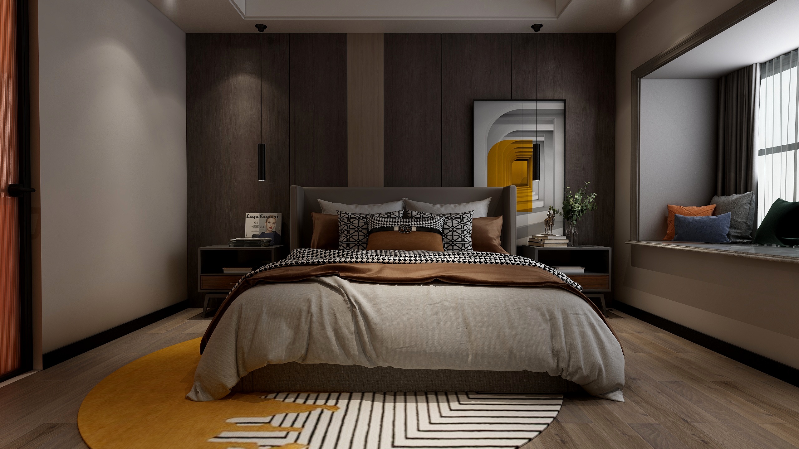 素途设计-西湖花园杨总豪宅-装修设计方案