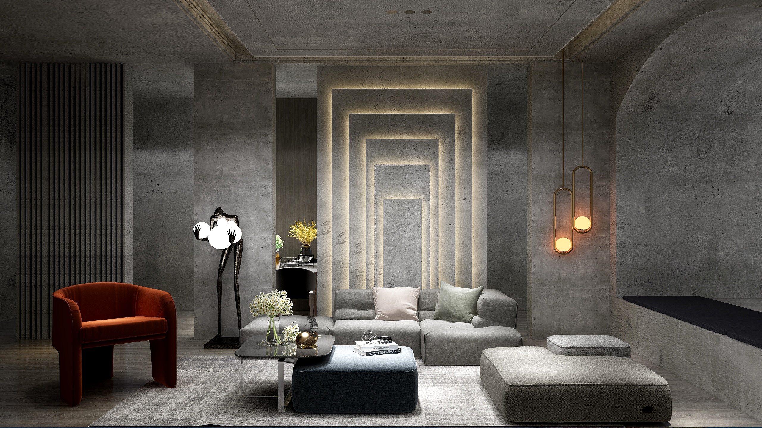 饰室设计-客厅6.12-装修设计方案