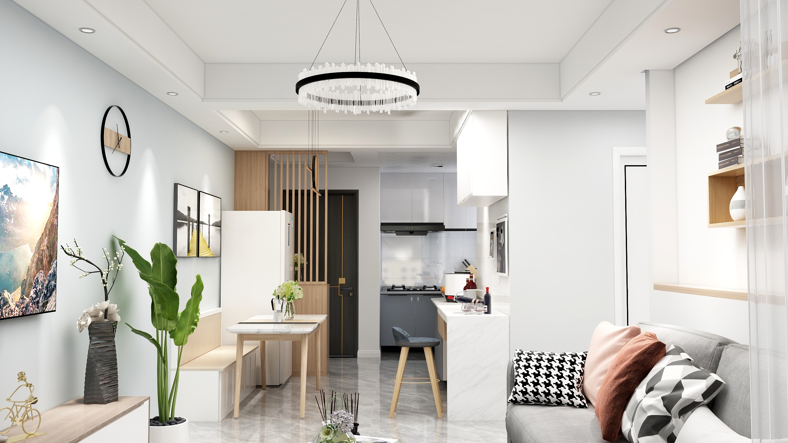 设计师李龙-龙星家园效果图-装修设计方案