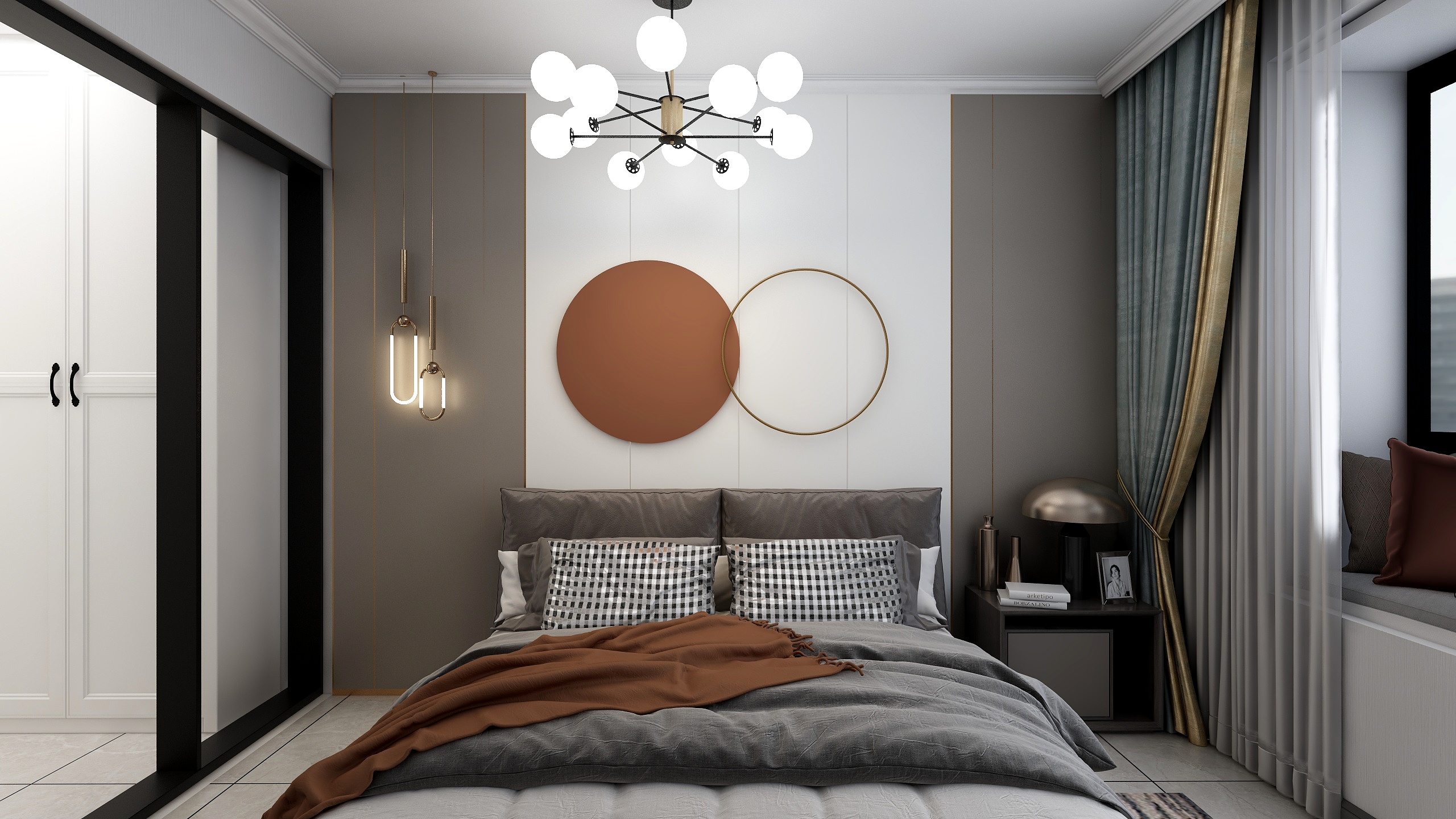 金金金太阳-雍平46-1-801-装修设计方案