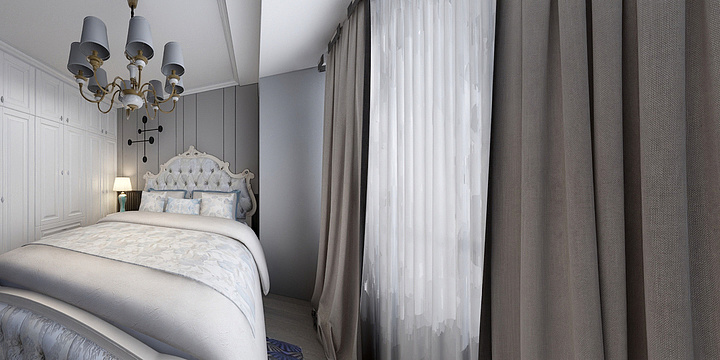 杭州图创全案设计阿坤-瑞鑫苑1单元1号户型-装修设计方案